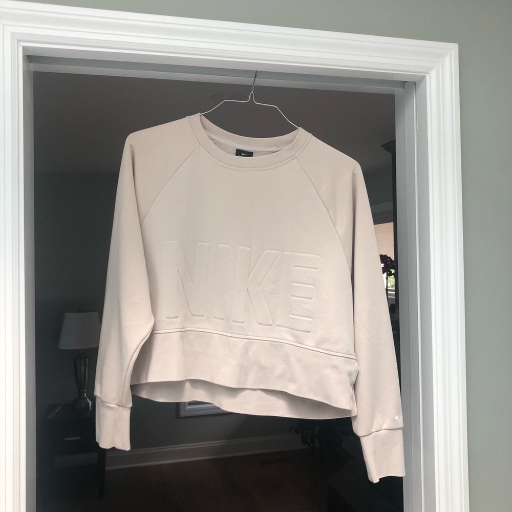 Nike DriFit Women’s Cropped Sweatshirt, Size Small